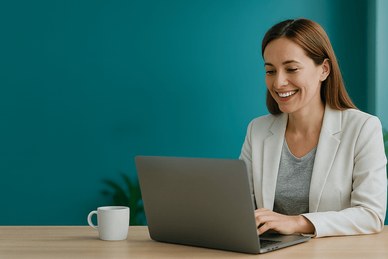 Doctor providing online GP telehealth consultation in Australia